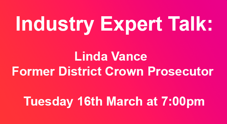 Walter Kelly, our associate lecturer in Public Services has had an invitation to a webinar from University of Cumbria which he thought some students from courses  other than Public Services, might be interested. 